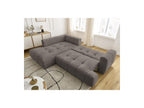 Fuji - Canapé D'Angle L Convertible - Tissu Lisse - Angle Gauche