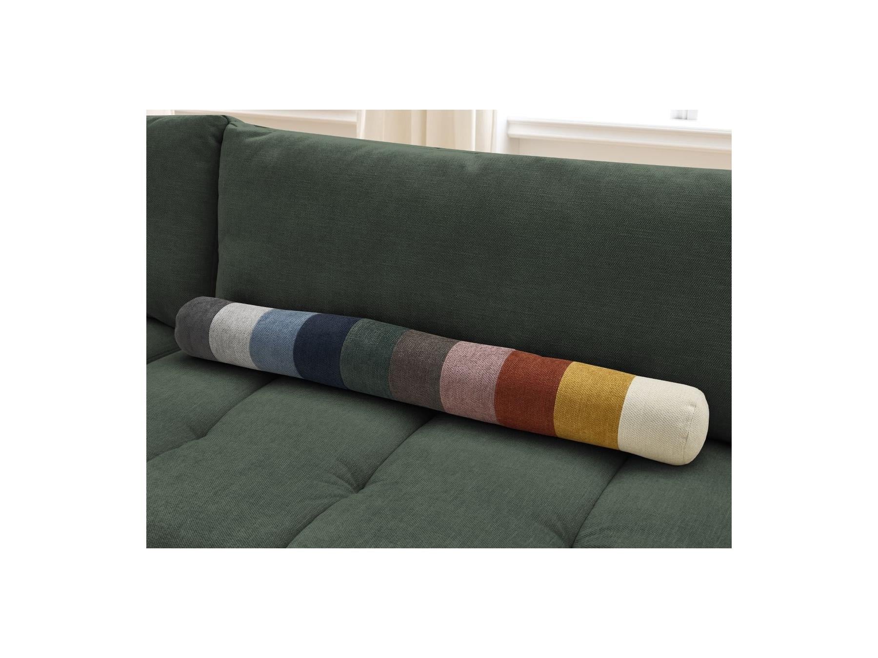 Fuji - Canapé D'Angle L Convertible - Tissu Lisse - Angle Gauche