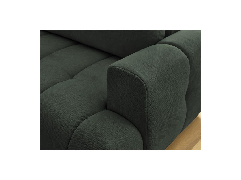 Fuji - Canapé D'Angle L Convertible - Tissu Lisse - Angle Gauche