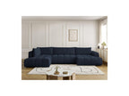 Fuji - Canapé Panoramique Convertible - Tissu Lisse - Angle Droit
