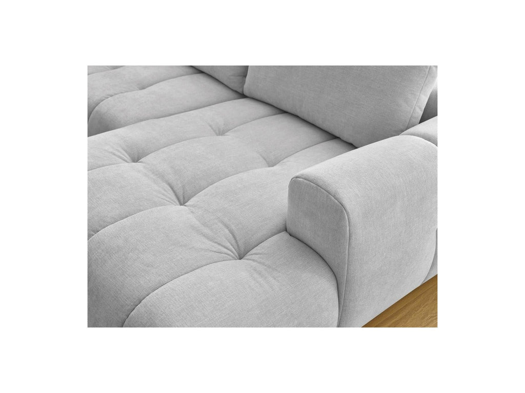Fuji - Canapé Panoramique Convertible - Tissu Lisse - Angle Droit