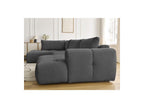 Fuji - Canapé Panoramique Convertible - Tissu Lisse - Angle Droit