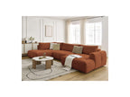 Fuji - Canapé Panoramique Convertible - Tissu Lisse - Angle Droit