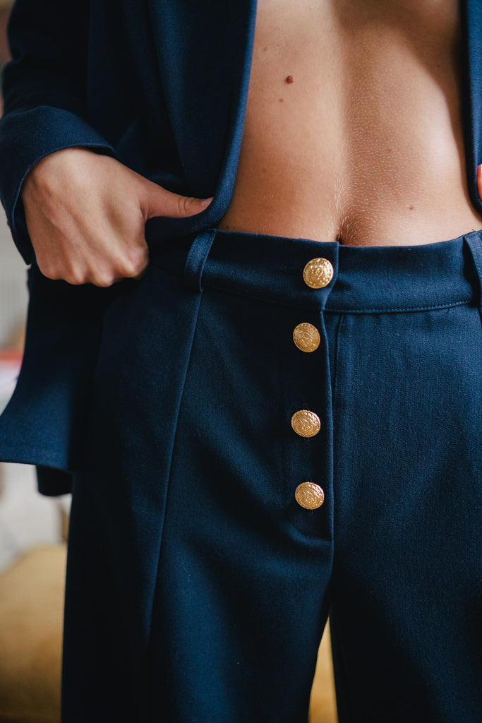 Pantalon Abbygaël Marine