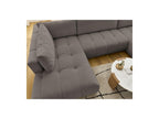 Fuji - Canapé Panoramique Convertible - Tissu Lisse - Angle Droit