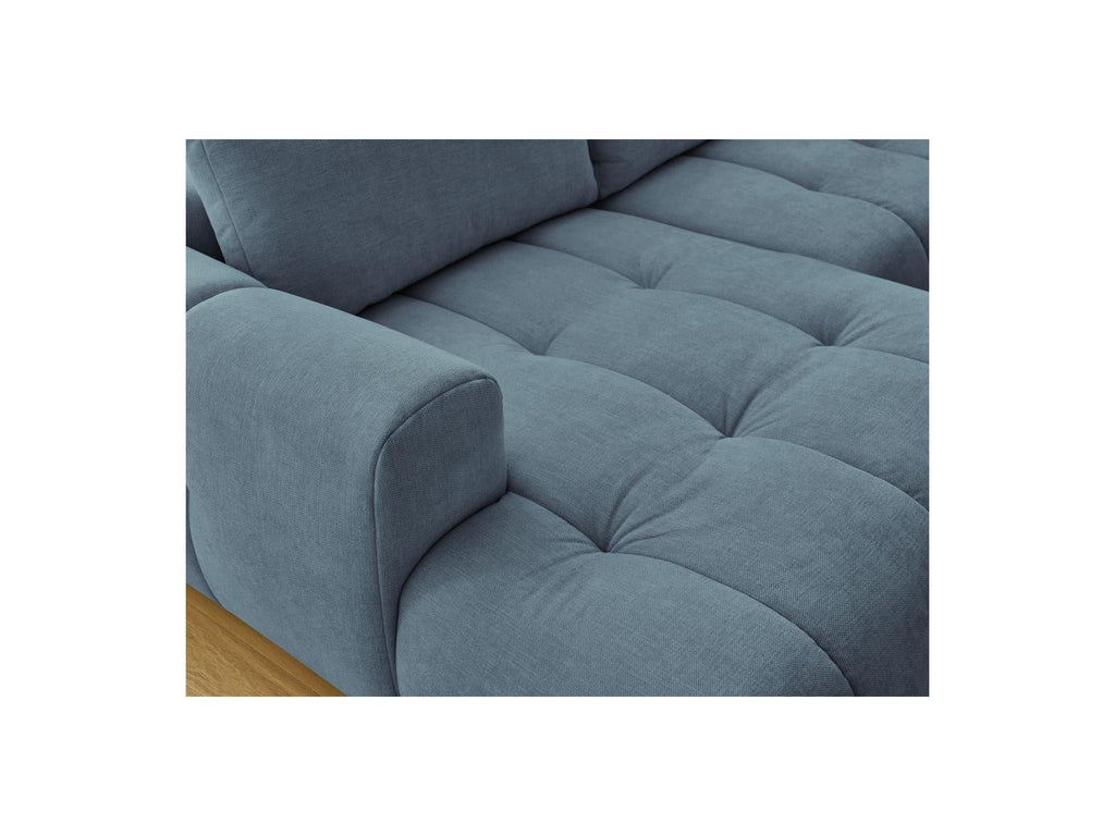 Fuji - Canapé Panoramique Convertible - Tissu Lisse - Angle Gauche