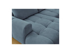 Fuji - Canapé Panoramique Convertible - Tissu Lisse - Angle Gauche