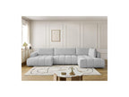 Fuji - Canapé Panoramique Convertible - Tissu Lisse - Angle Gauche