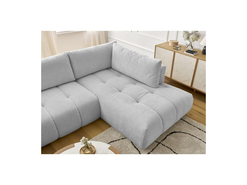 Fuji - Canapé Panoramique Convertible - Tissu Lisse - Angle Gauche