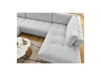 Fuji - Canapé Panoramique Convertible - Tissu Lisse - Angle Gauche