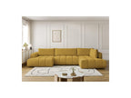 Fuji - Canapé Panoramique Convertible - Tissu Lisse - Angle Gauche