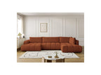 Fuji - Canapé Panoramique Convertible - Tissu Lisse - Angle Gauche