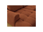 Fuji - Canapé Panoramique Convertible - Tissu Lisse - Angle Gauche