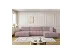Fuji - Canapé Panoramique Convertible - Tissu Lisse - Angle Gauche