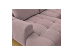 Fuji - Canapé Panoramique Convertible - Tissu Lisse - Angle Gauche