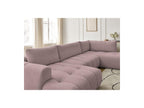 Fuji - Canapé Panoramique Convertible - Tissu Lisse - Angle Gauche