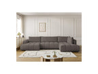 Fuji - Canapé Panoramique Convertible - Tissu Lisse - Angle Gauche