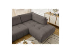 Fuji - Canapé Panoramique Convertible - Tissu Lisse - Angle Gauche