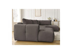 Fuji - Canapé Panoramique Convertible - Tissu Lisse - Angle Gauche