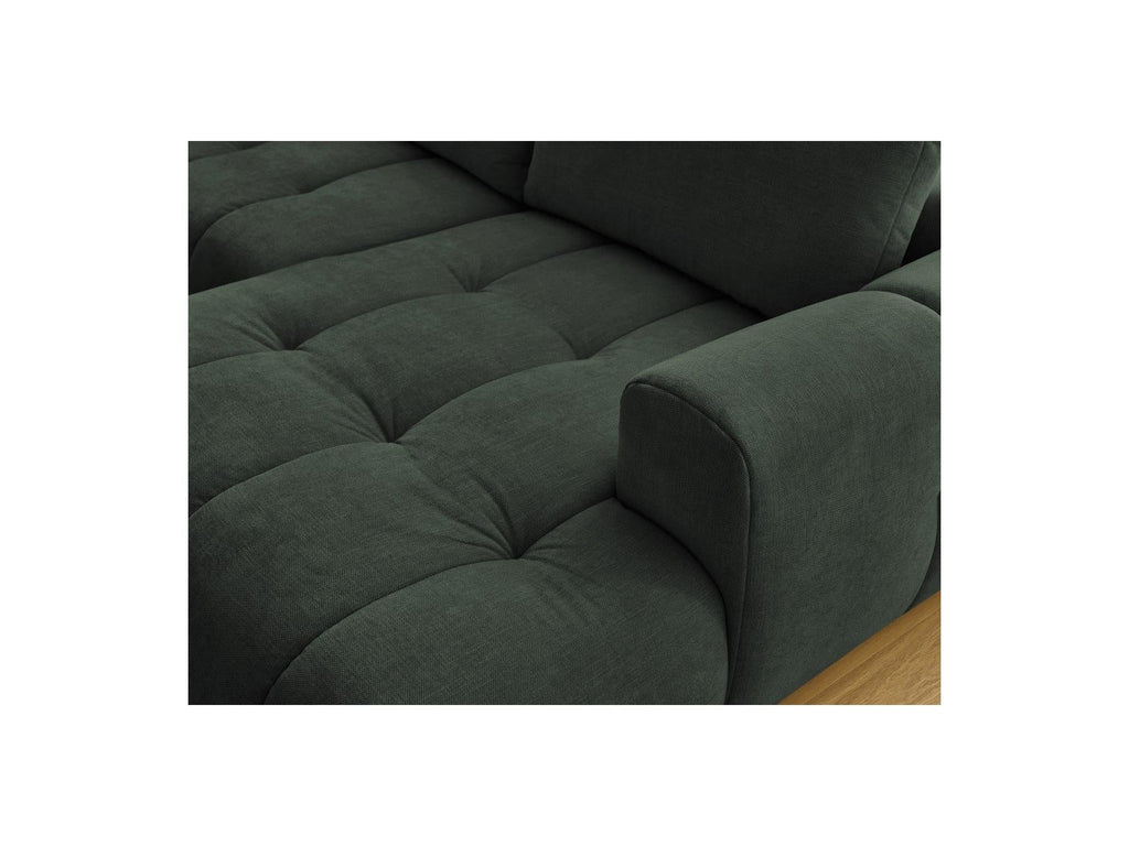 Fuji - Canapé Panoramique Convertible - Tissu Lisse - Angle Droit