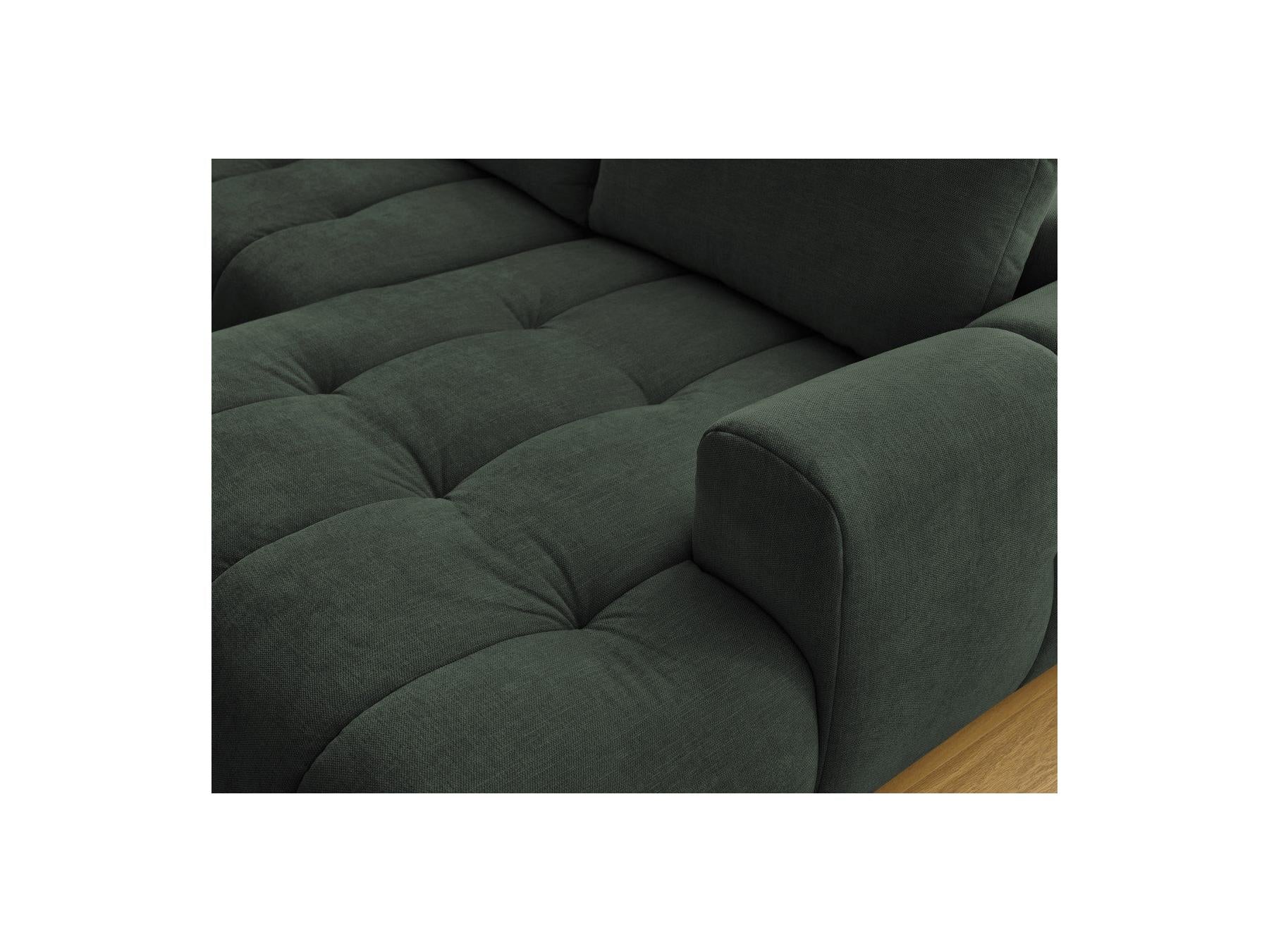 Fuji - Canapé Panoramique Convertible - Tissu Lisse - Angle Droit