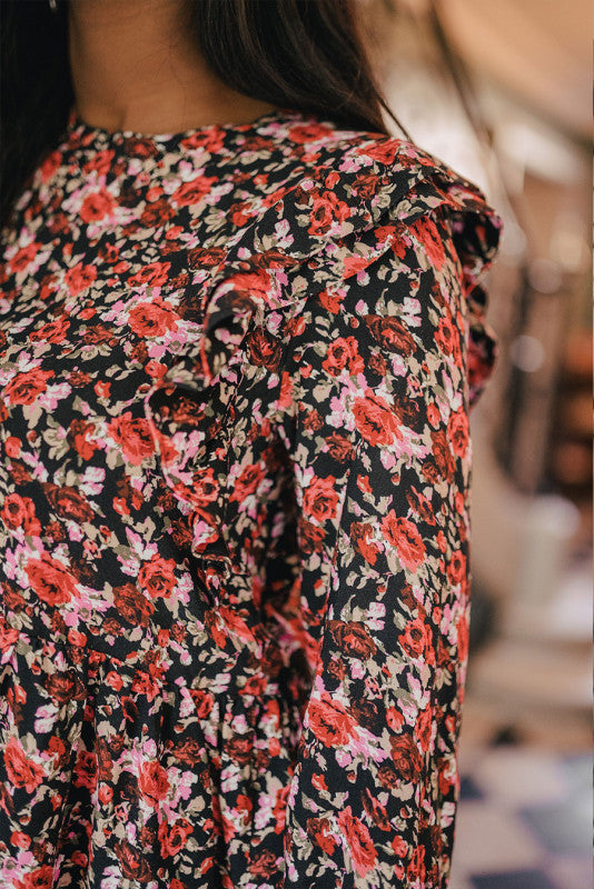 Robe Silène Fleur Rouge