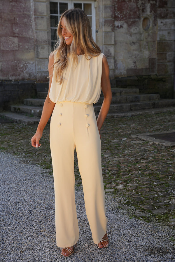 Combinaison Pantalon Pia - Jaune