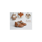 Chaussures Bottillons Adonis Bout Golf - Cuir Camel - Mixte