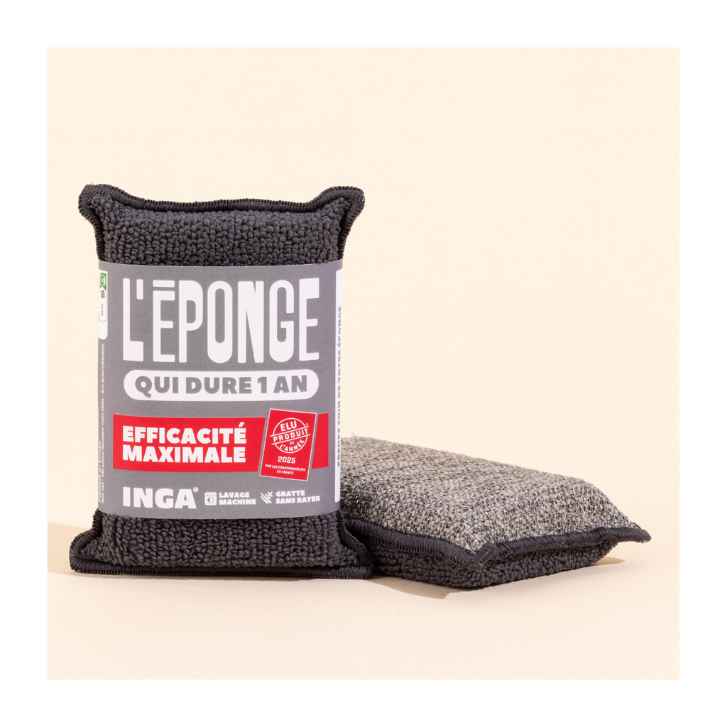 Duo D'Éponges Lavables (avec ou sans support)