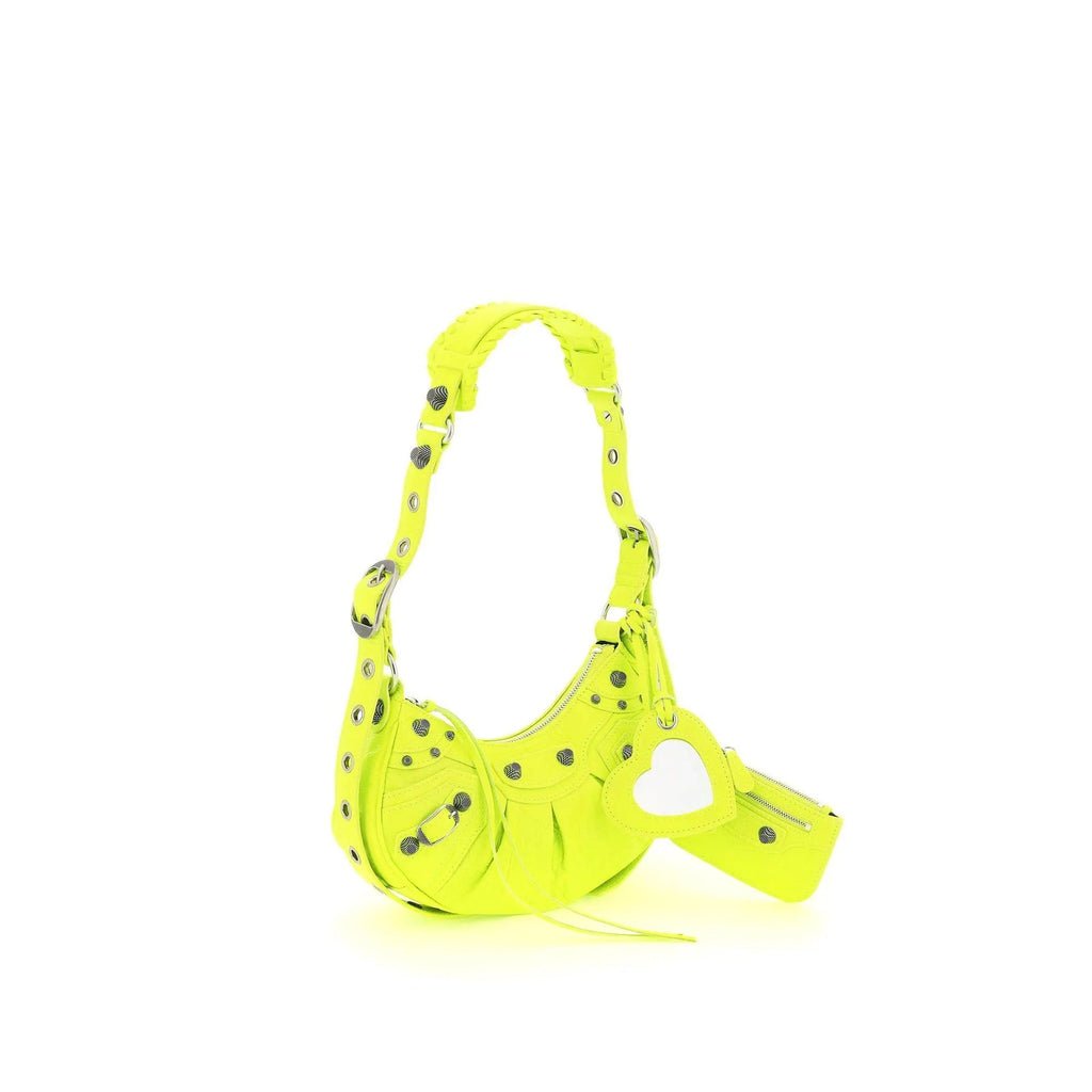 Balenciaga Le Cagole Xs Shoulder Bag - Yellow - Femme