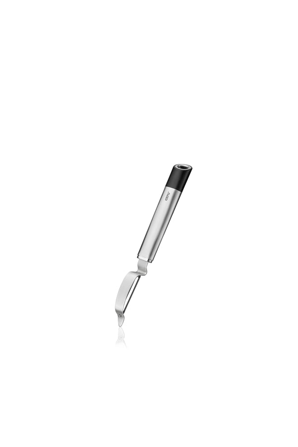 Primeline - Eplucheur Oscillant - Acier Inoxydable - Noir/Argent