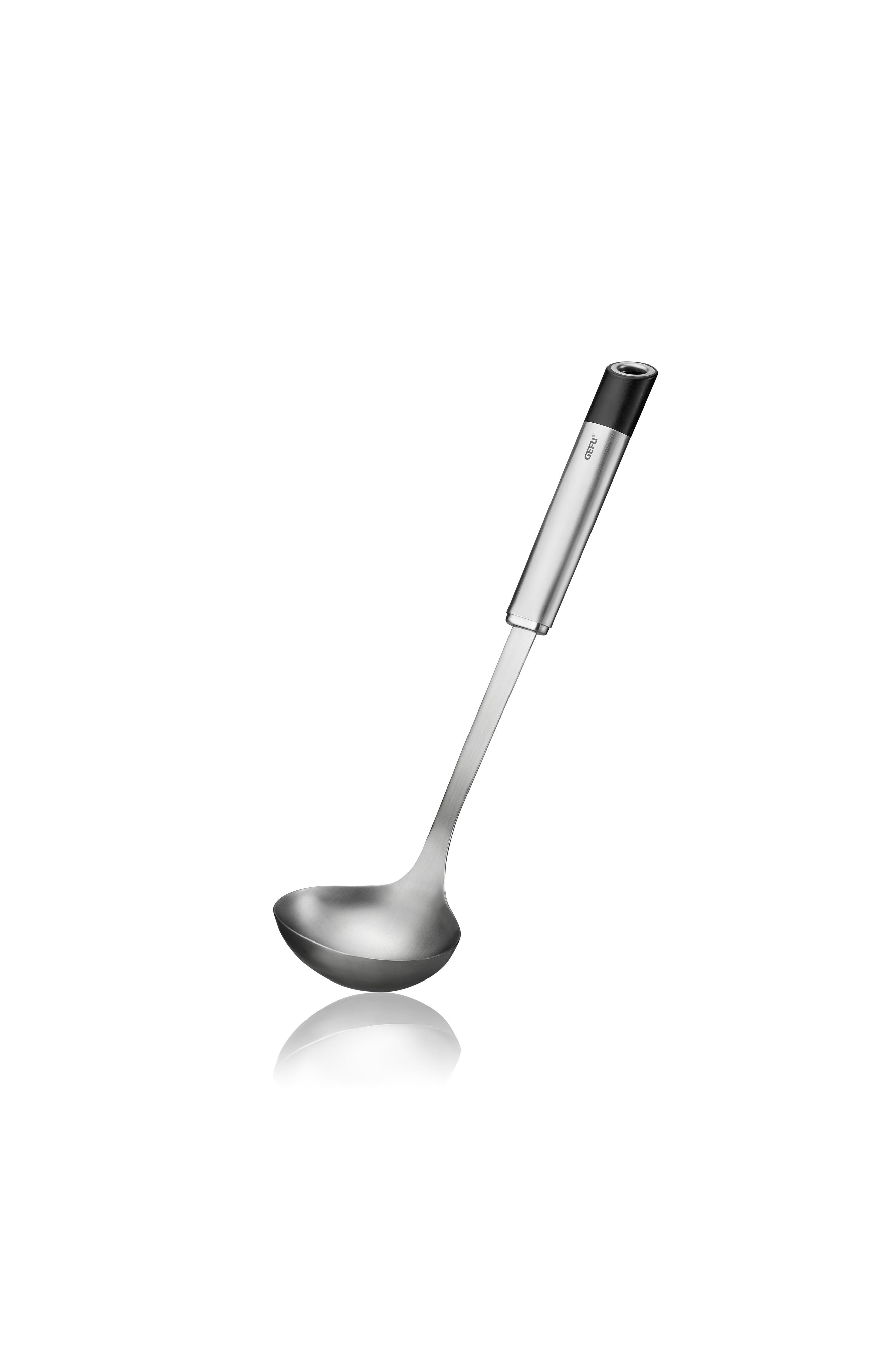 Primeline - Louche - Acier Inoxydable - Noir/Argent