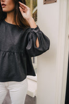Blouse Nana Gris Chiné