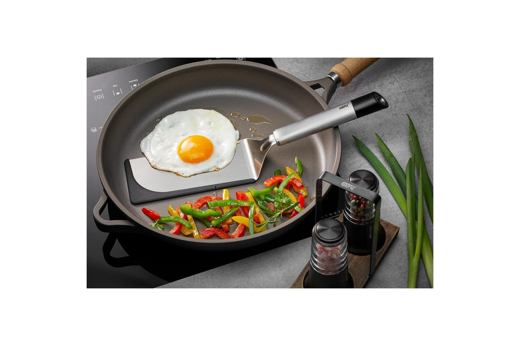 Primeline - Spatule À Sandwich - Acier Inoxydable - Noir/Argent