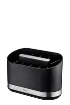 Smartline - Récipient Pour Les Ustensiles De Cuisine Avec Séparateur - Noir/Argent