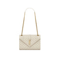 Saint Laurent - Sac Envelope Medium - Femme - Ivory