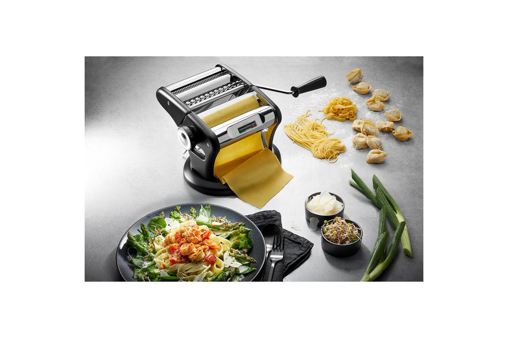 Pasta Perfetta Excellence - Machine À Pâtes Professionnelle "Pasta Perfetta Excellence" - Acier Inoxydable - Noir/Argent