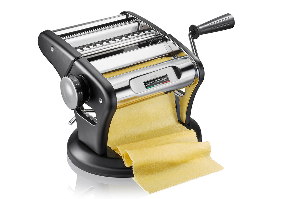 Pasta Perfetta Excellence - Machine À Pâtes Professionnelle "Pasta Perfetta Excellence" - Acier Inoxydable - Noir/Argent