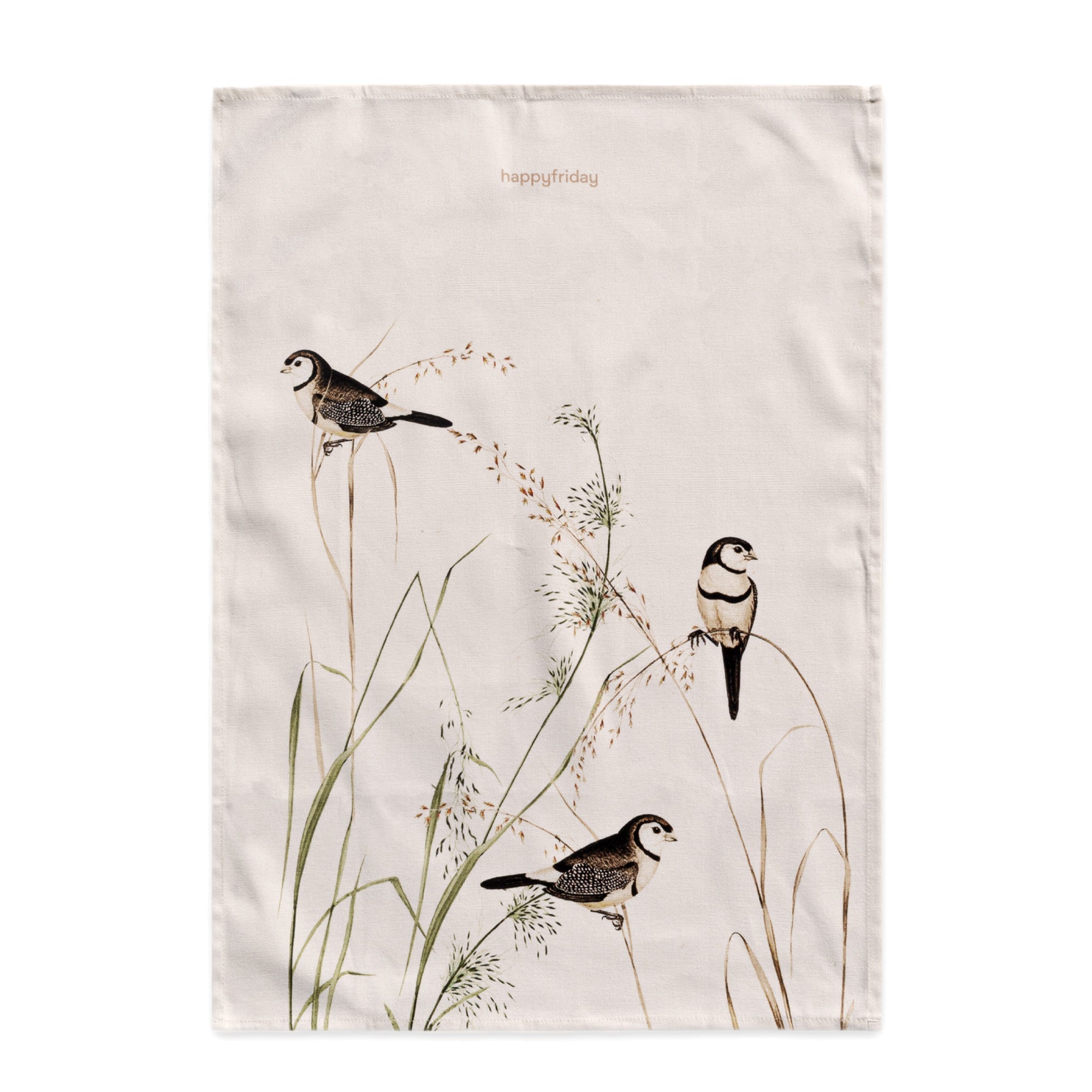 Torchon (2 Pièces) Happy Birds - Multicolore