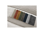 Talia - Canapé Droit Fixe 3 Places - Tissu Bouclette
