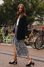 Jupe Léana Sequin Argent