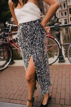 Jupe Léana Sequin Argent