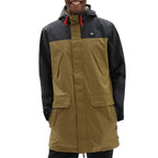 Parka À Capuche Woods Mte-2 - Kaki Et Anthracite - Homme