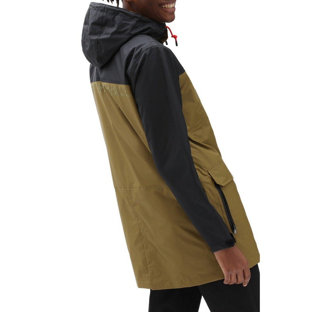 Parka À Capuche Woods Mte-2 - Kaki Et Anthracite - Homme