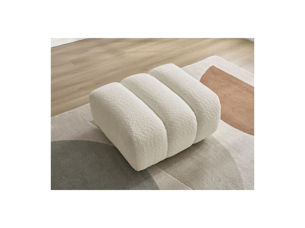 Talia - Pouf - Tissu Bouclette