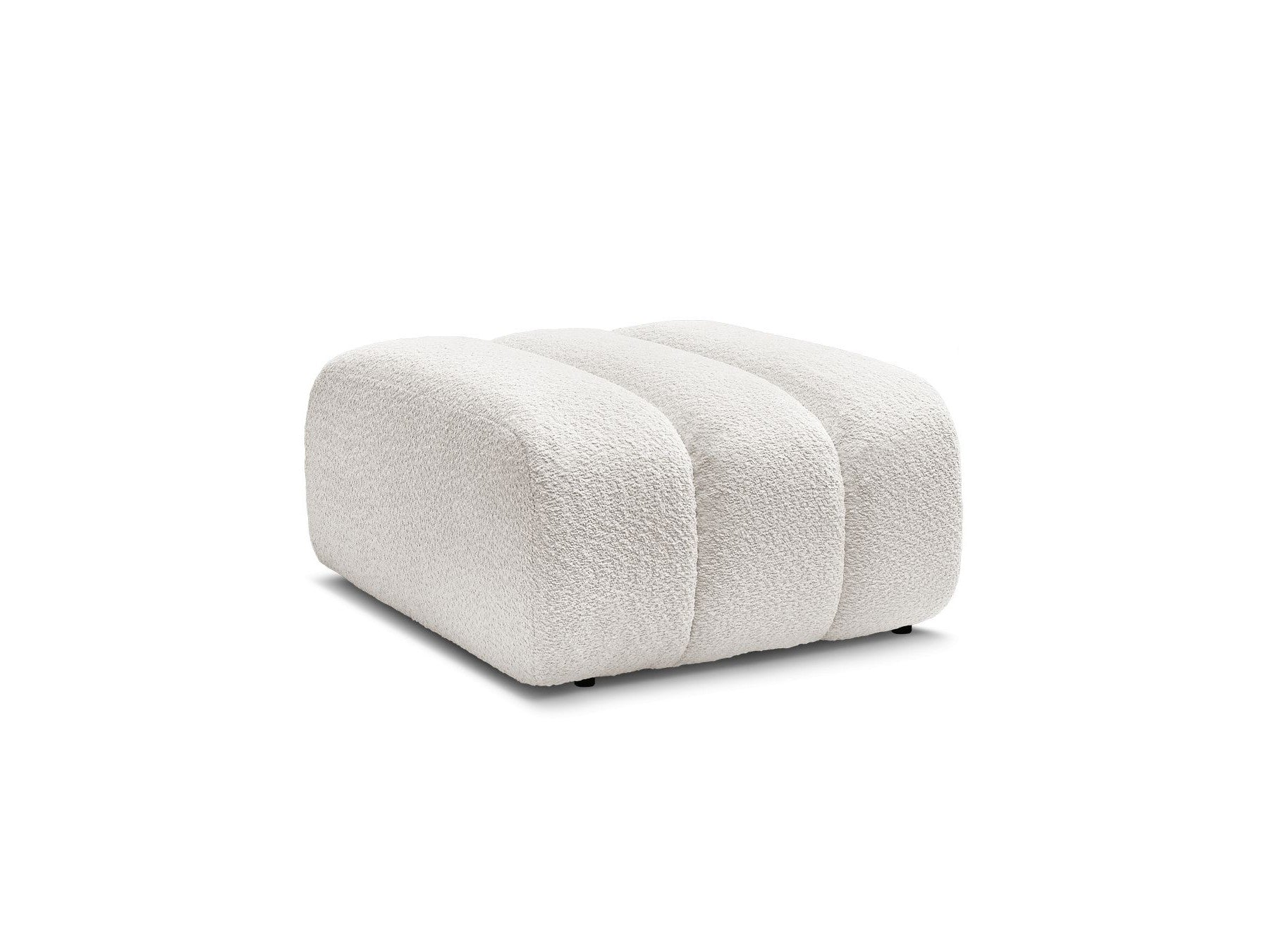 Talia - Pouf - Tissu Bouclette