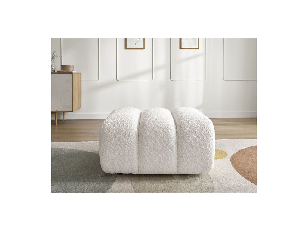 Talia - Pouf - Tissu Bouclette