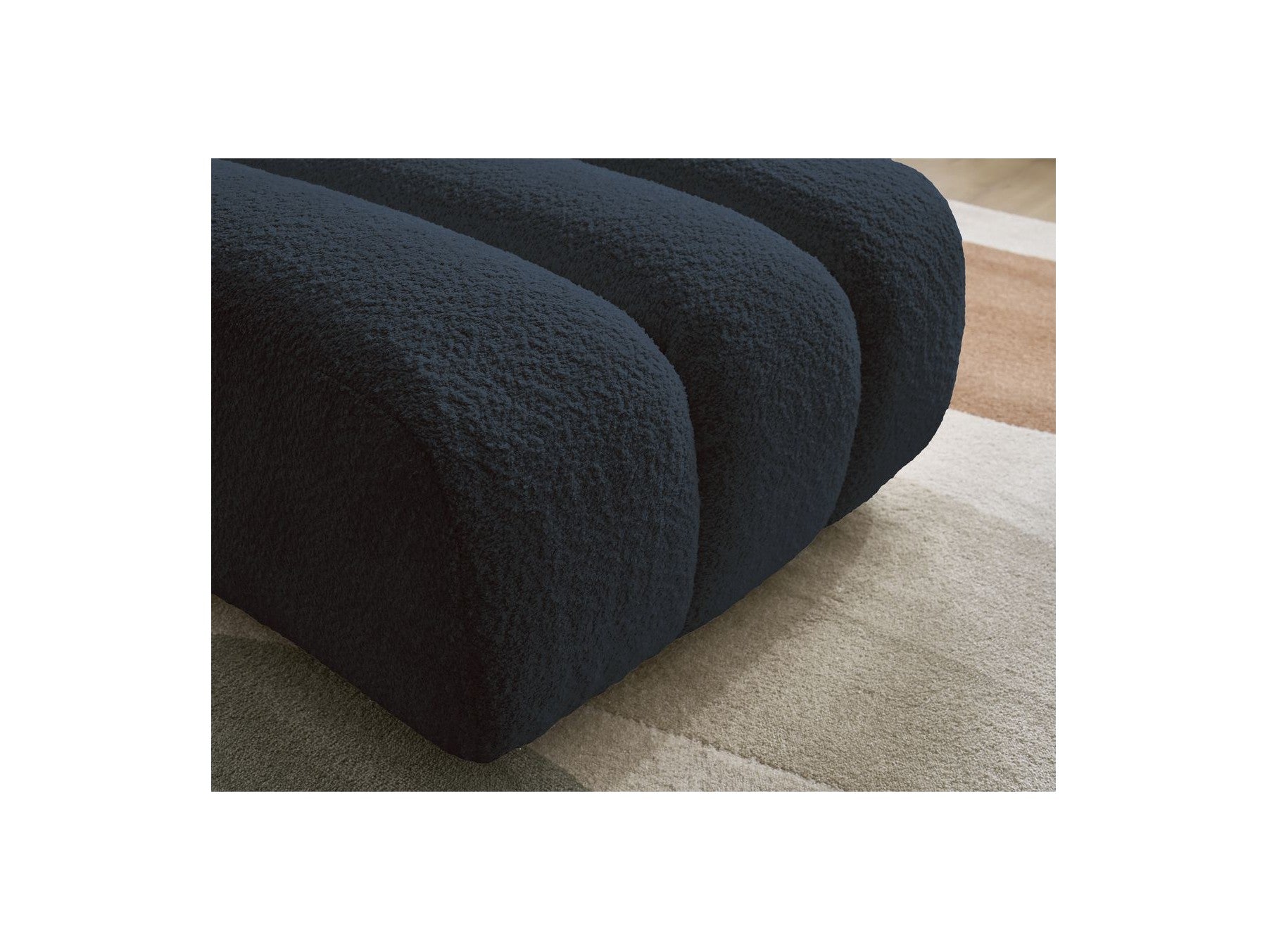 Talia - Pouf - Tissu Bouclette