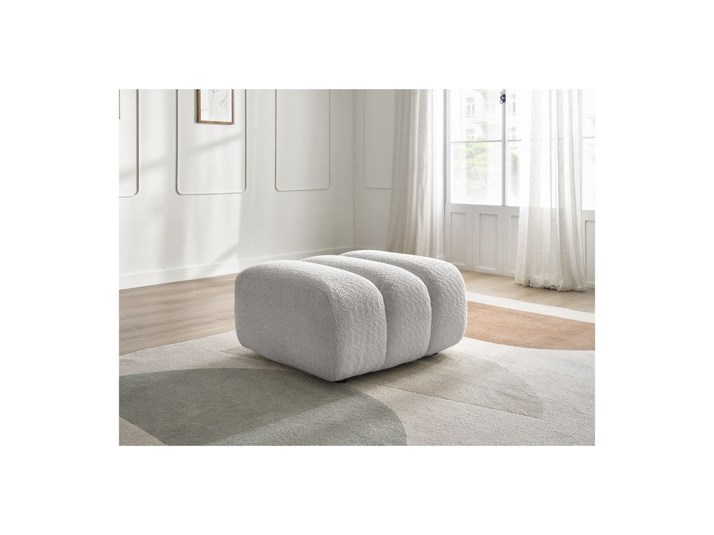 Talia - Pouf - Tissu Bouclette