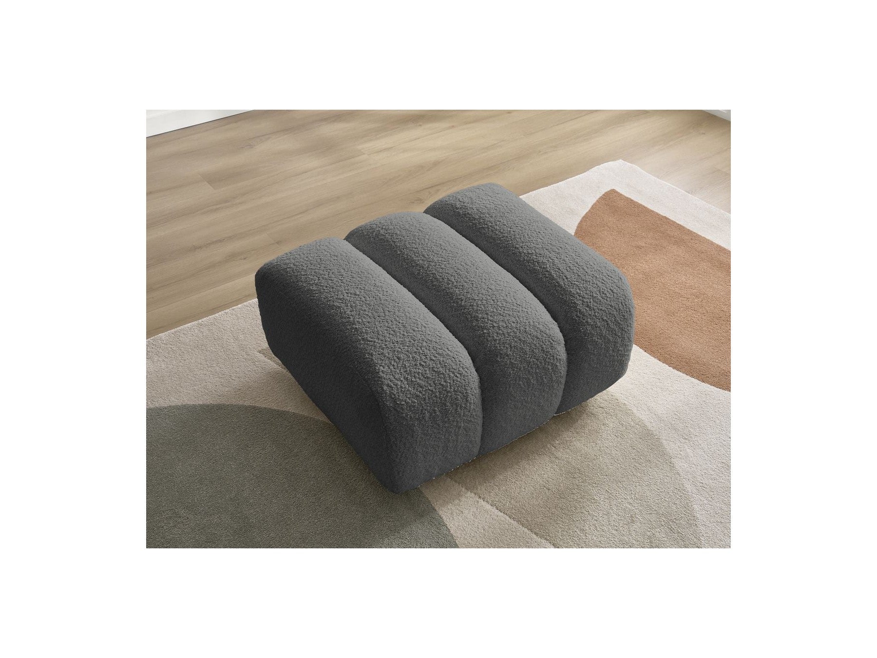Talia - Pouf - Tissu Bouclette